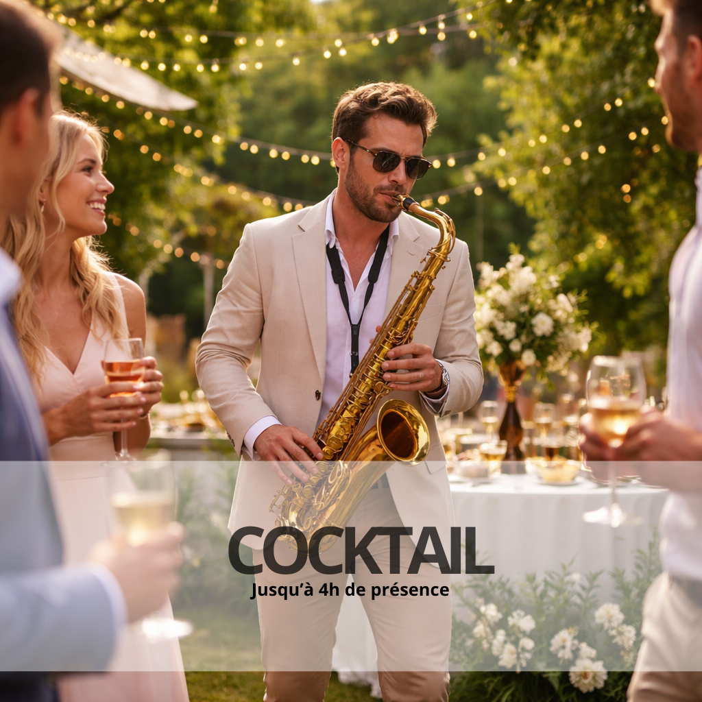 ANIMATION MUSICALE MARIAGE - COCKTAIL